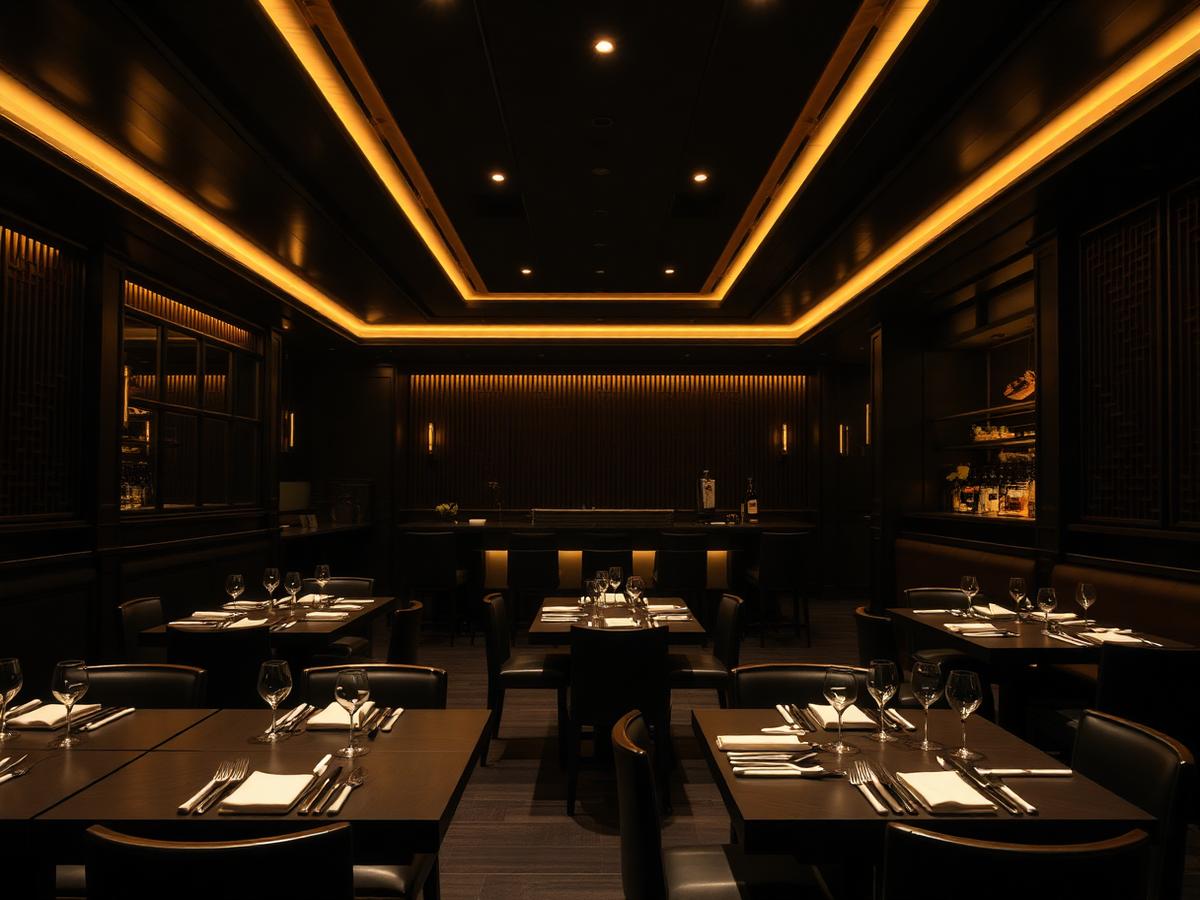 Sala del restaurante Kampai en Jerez